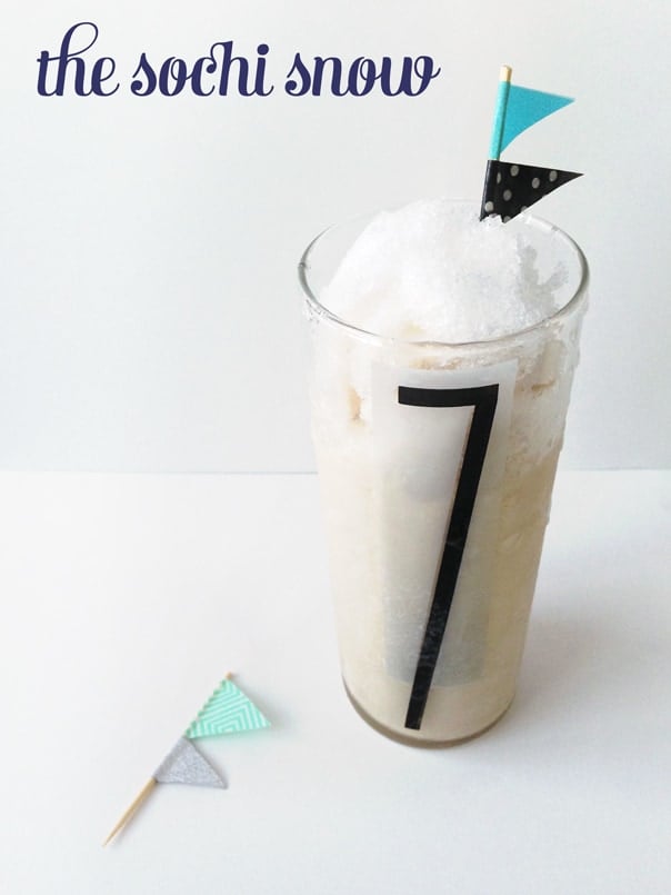 Winter Wonderland Milkshake Kit for 8