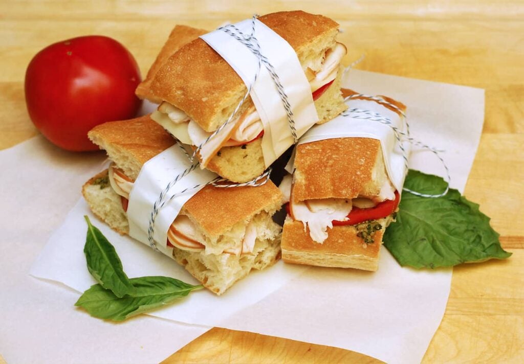 Italian Picnic Sandwiches // Feast + West and Twin Stripe