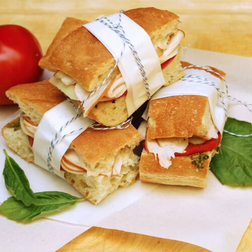 Italian Picnic Sandwiches // Feast + West and Twin Stripe