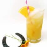 Black-Eyed Susan cocktail for the Preakness horse race. // Feast + West
