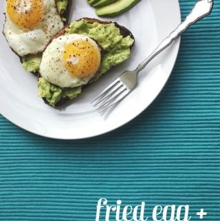 Egg + Avocado Toast // Feast + West