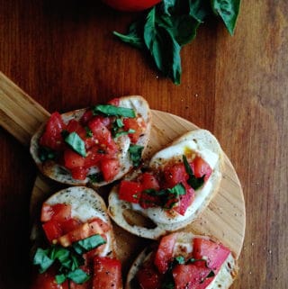 Simple Bruschetta // Feast + West
