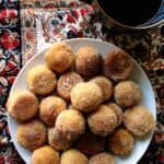 Pumpkin Spice Doughnut Muffins // Feast + West