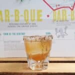 Southern Islander Shrub cocktail with barbecue sauce // Feast + West