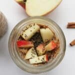 Almond Apple-Cinnamon Overnight Porridge // Feast + West