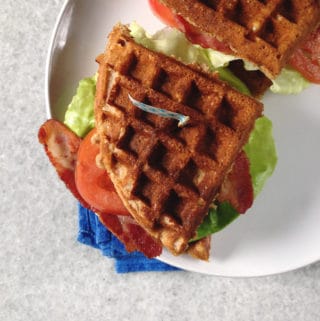 10-Grain Waffle BLT Sandwich // feastandwest.com