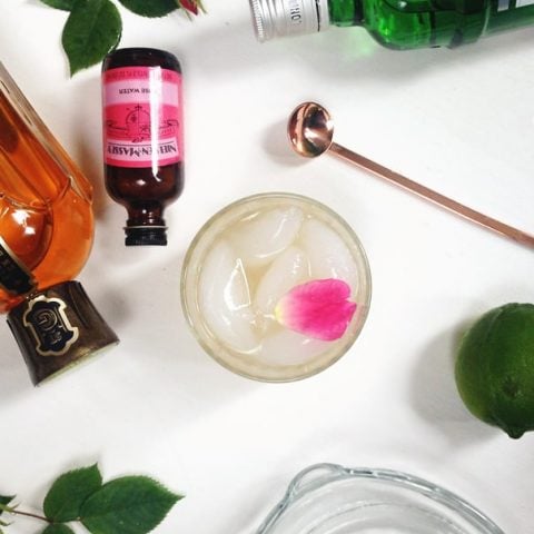 Elderflower Rose Gimlet