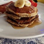 Gluten-Free Banana Pancakes // Feast + West