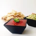 This Bloody Mary Salsa is a fun twist on the classic chip dip. // Feast + West