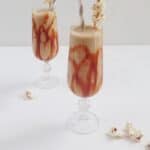 Boozy Salted Caramel Macchiato Milkshake // Feast + West