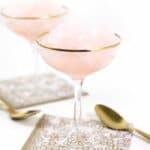 Rosé Wine Granita is like a grown-up, alcoholic snow cone or slushy. This version of frosé is super simple and the perfect way to enjoy summer. (via feastandwest.com)
