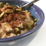 Pumpkin Spice Oatmeal // Feast + West