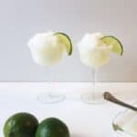 Margarita Granita is a frozen tequila lime dessert for Cinco de Mayo! (via feastandwest.com)