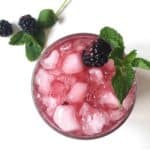Blackberry Mint Juleps are the perfect combination of sweet and tart, making for a lovely American summer sipper. (via feastandwest.com)