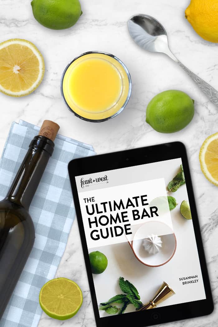 The Ultimate Home Bar Guide » Feast + West