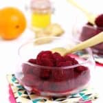 Paleo Ginger-Beet Sorbet﻿ — with hints of spicy ginger and zesty orange — is the dairy-free, Paleo-friendly dessert of your dreams. (via feastandwest.com)