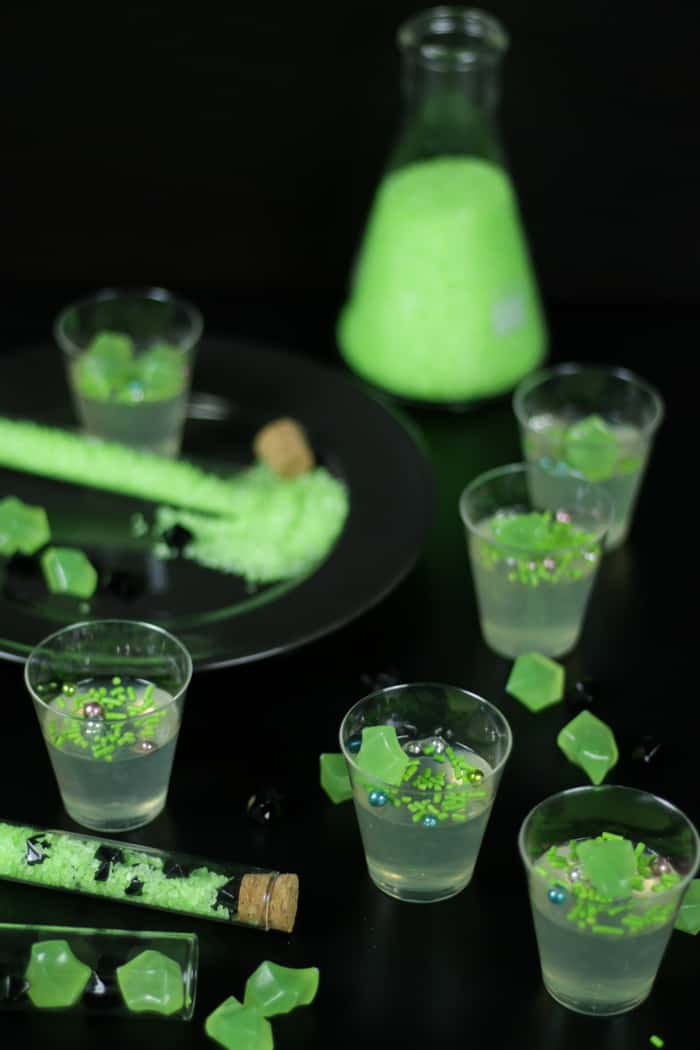 Glow-in-the-Dark Jello Shots for Halloween | Feast + West