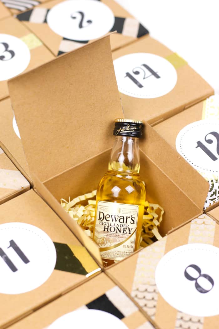 DIY Alcohol Advent Calendar Feast West