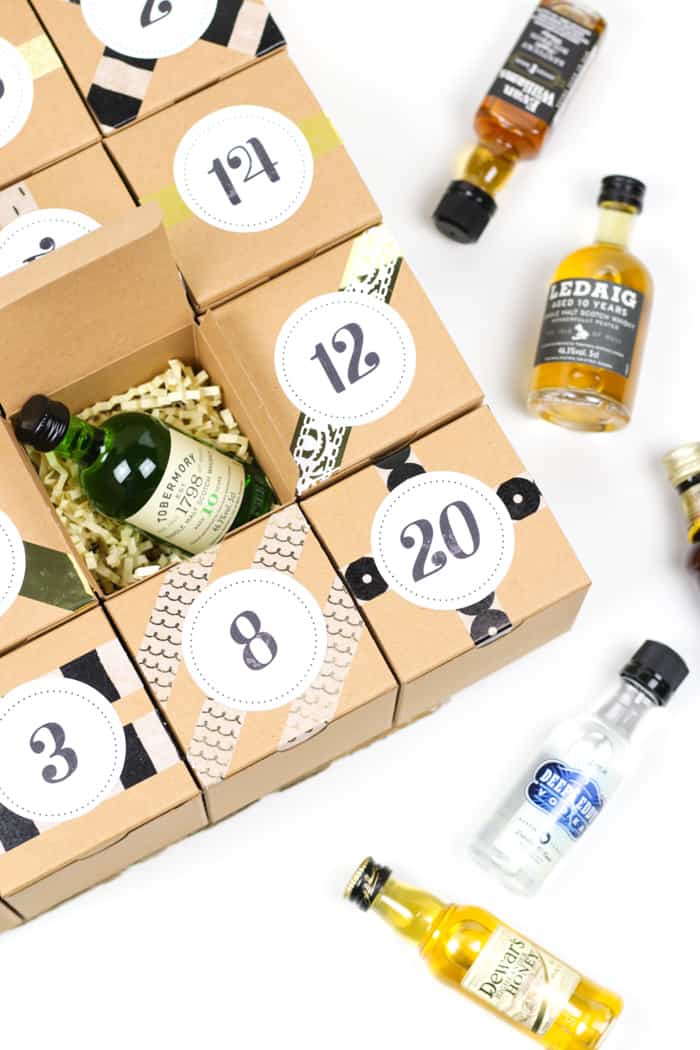 Mini Alcohol Advent Calendar Abbye Annissa