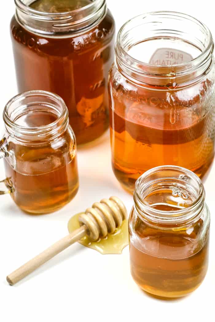 Make Homemade Honey Whiskey liqueur that tastes even better than store-bought. Sip it on the rocks or use it to make hot toddies and other whiskey cocktails. (via feastandwest.com)