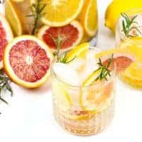 Winter Citrus Spa Water