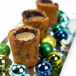 Chocolate Chip Cookie Shots for Christmas