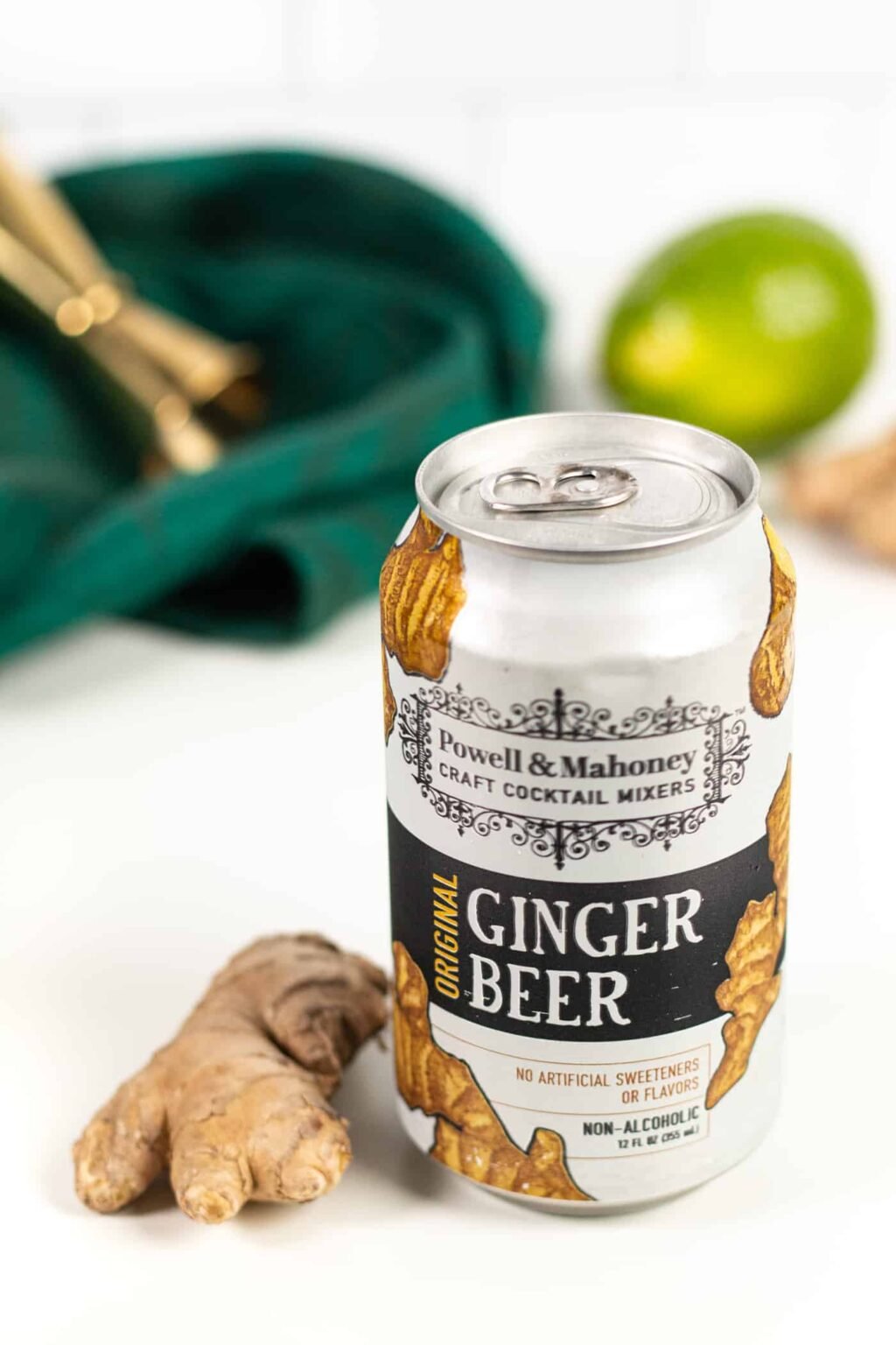 Bière de gingembre pétillante