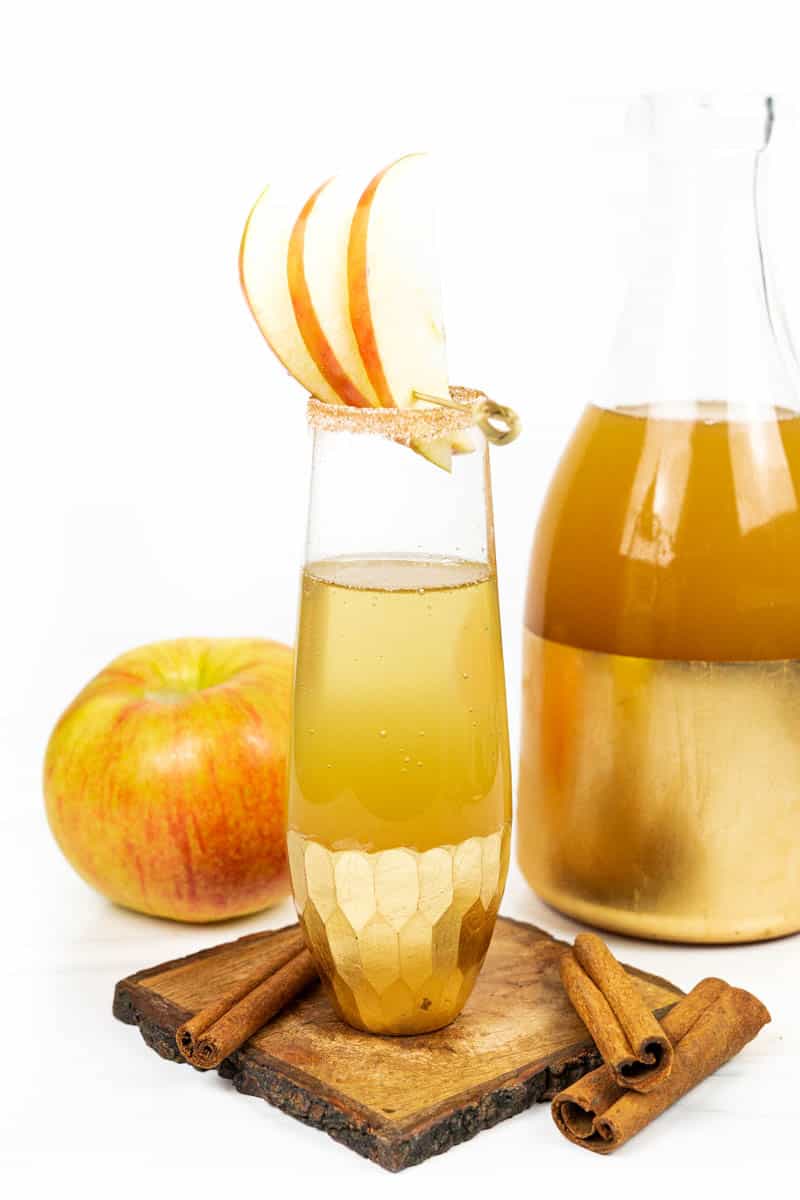 Frozen Apple Cider Mimosa - Bonappeteach