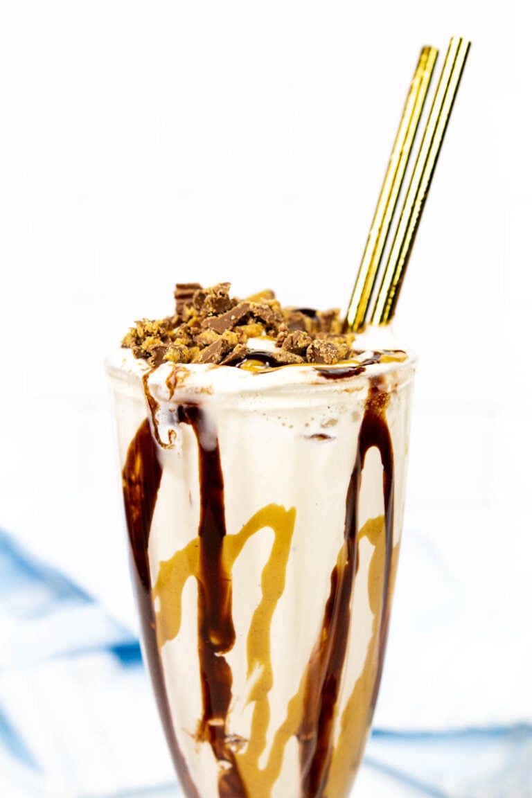 Chocolate Peanut Butter Whiskey Milkshake Feast + West