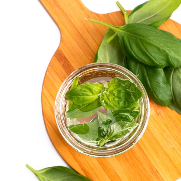 Basil Simple Syrup (Perfect for Cocktails) Feast + West