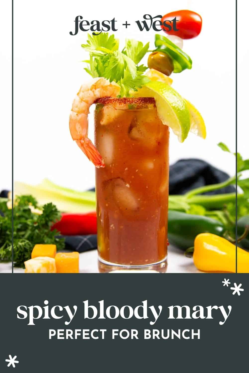 Spicy Bloody Mary Recipe Feast + West