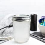 a jar of sugar free syrup