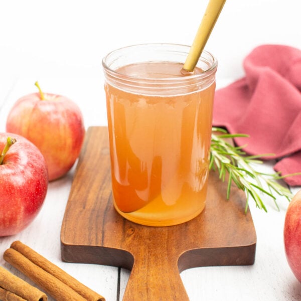 Spiced Apple Simple Syrup (For Cocktails & Drinks) Feast + West