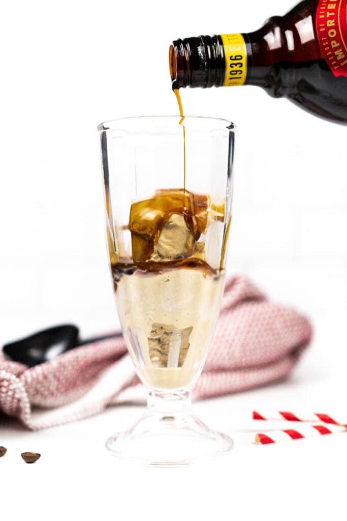 Boozy Coffee Kahlua Coke Float