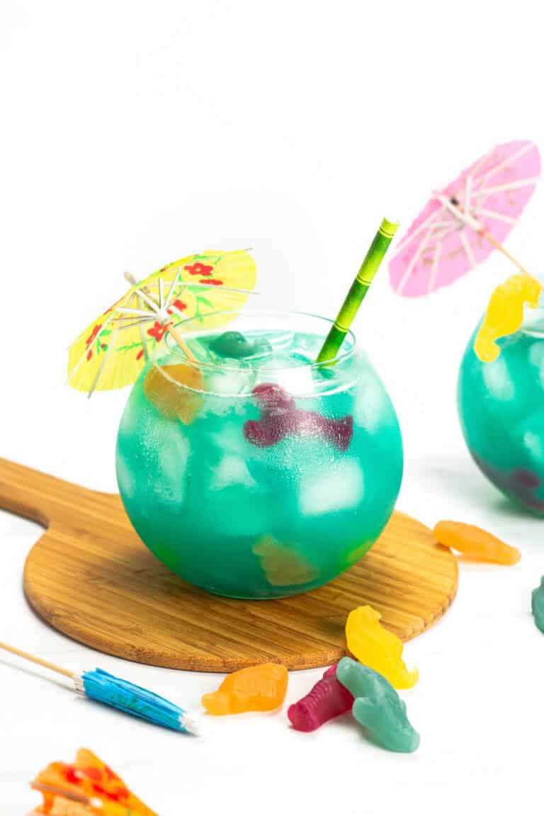 Fish Bowl Drink (Individual and Punch Recipes!) Feast + West