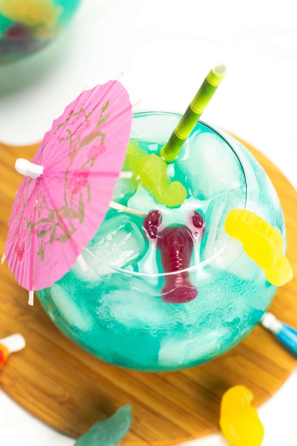 Fish Bowl Drink (Individual and Punch Recipes!) Feast + West