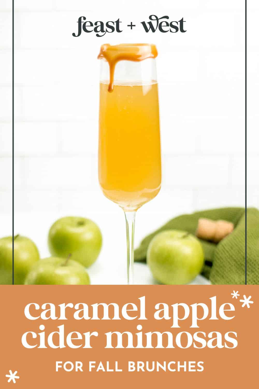 Caramel Apple Mimosas Feast + West