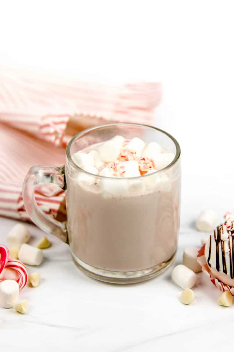 Easy Peppermint Hot Cocoa Bombs Recipe | Feast + West