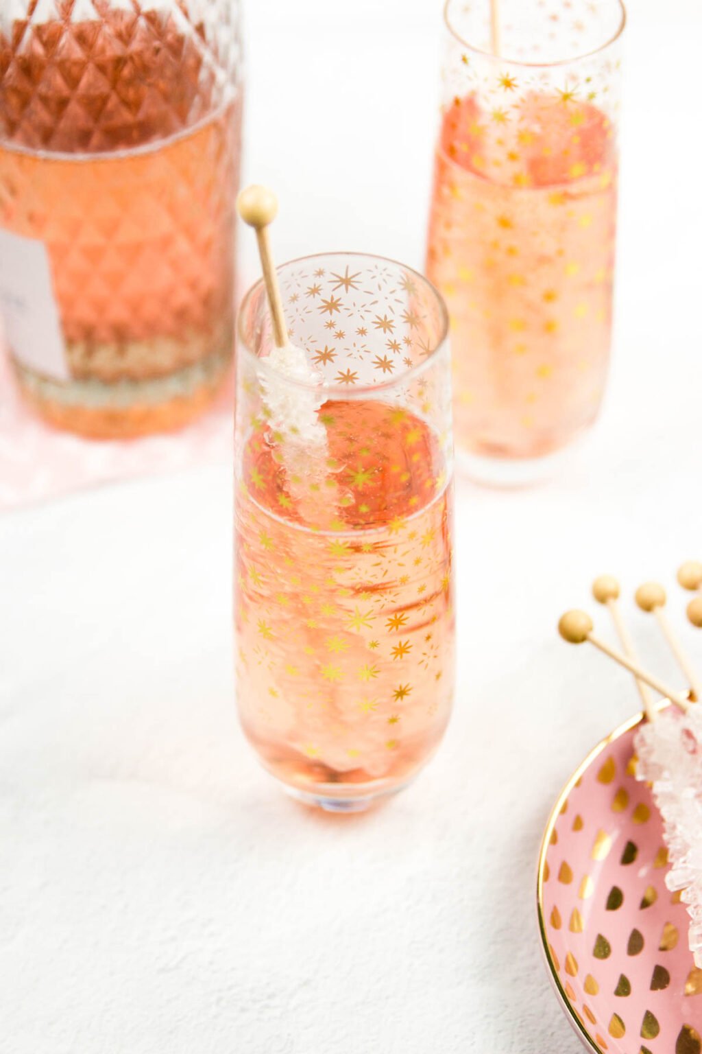 Pink Champagne Cocktail Feast + West