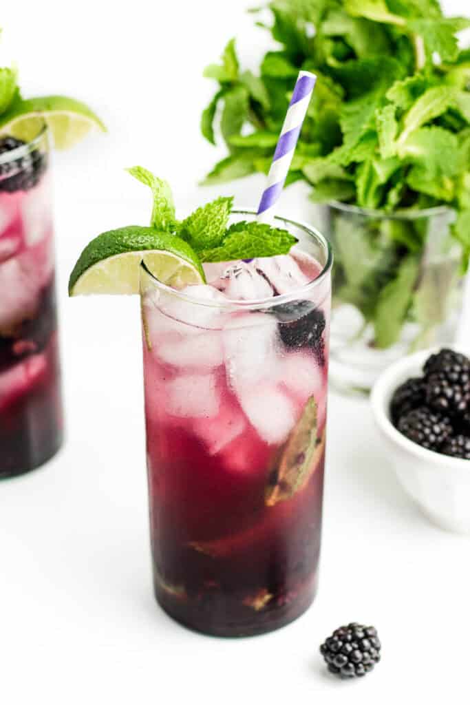 Blackberry Mojito (Best Summer Cocktail!) Feast + West