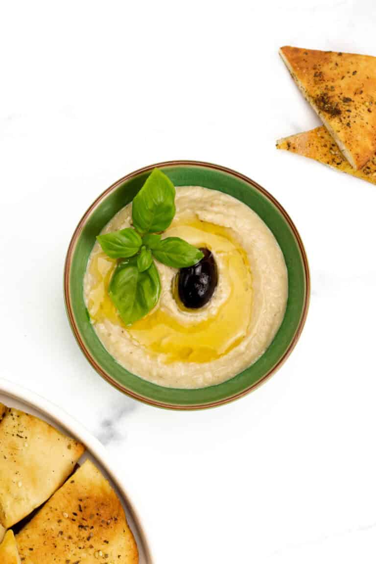 Italian White Bean Hummus (Easy Vegetarian Appetizer Recipe) Feast + West