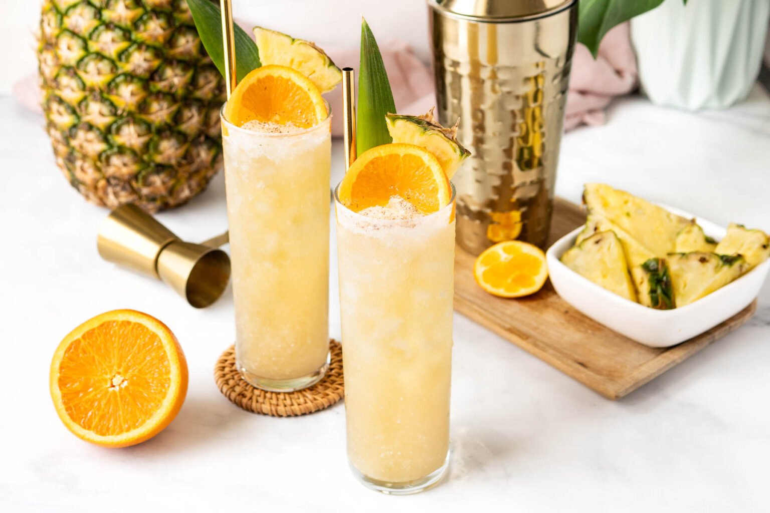 Painkiller Drink (The Perfect Tiki Cocktail) Feast + West