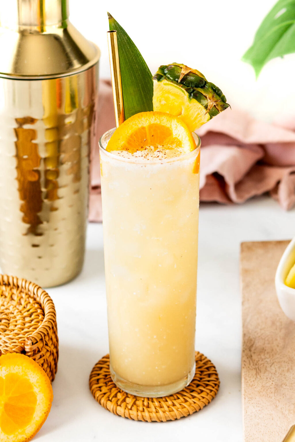 Painkiller Drink (The Perfect Tiki Cocktail) Feast + West