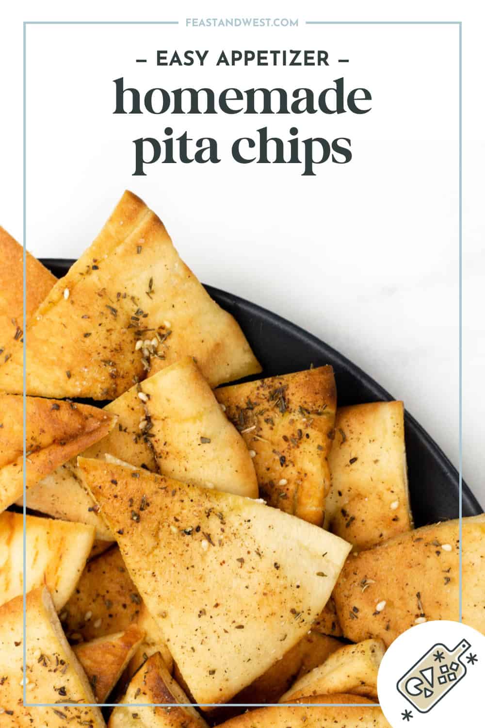 Easy Homemade Pita Chips (with Za'atar Seasoning) Feast + West