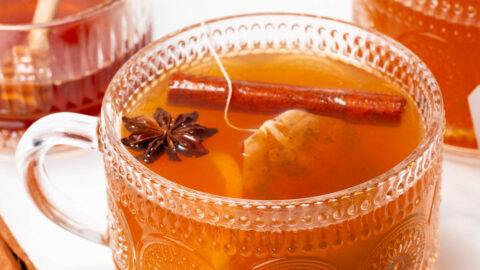 Hot Toddy with Tea (Hot Toddy Mocktail) | Feast + West