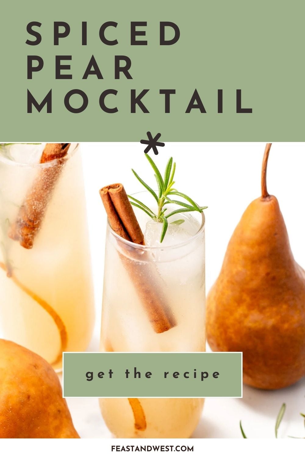 Spiced Pear Mocktail