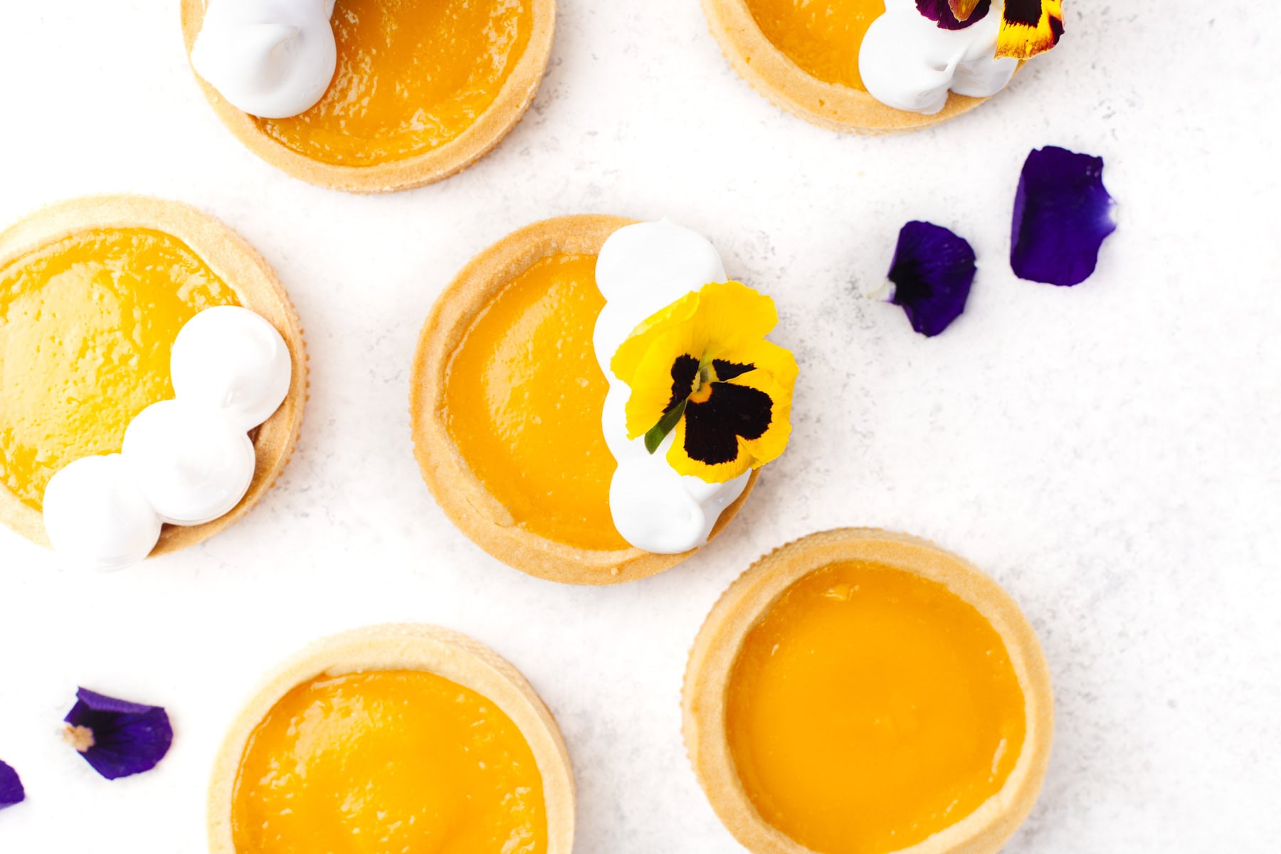 Mini Lemon Tarts with Italian Meringue List